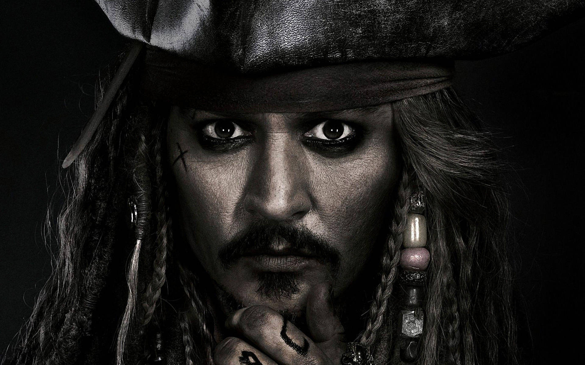 Johnny Depp HD Sparrow Dark Wallpaper