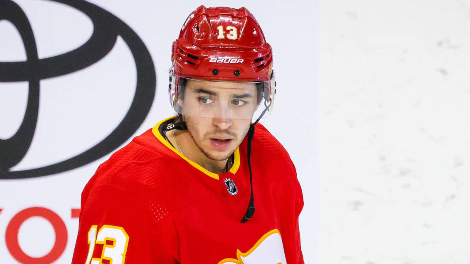 Download wallpapers Johnny Gaudreau, 4k, Calgary Flames, NHL, hockey stars,  red neon lights, John Michael Gaudreau, hockey players, hockey, USA, Johnny  Gaudreau 4K, Johnny Gaudreau Calgary Flames for desktop free. Pictures for
