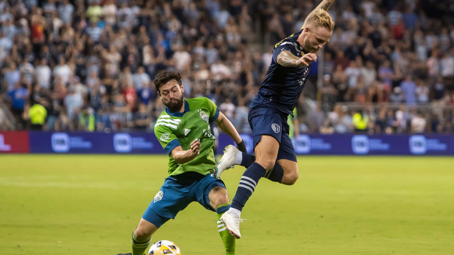Johnny Russell Versus Seattle Sounders Football Club Wallpaper