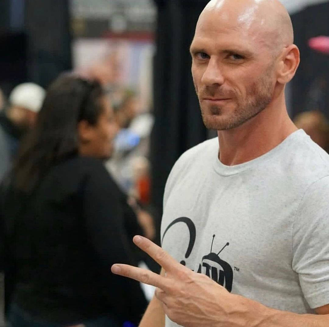 Download Johnny Sins At Convention Wallpaper 