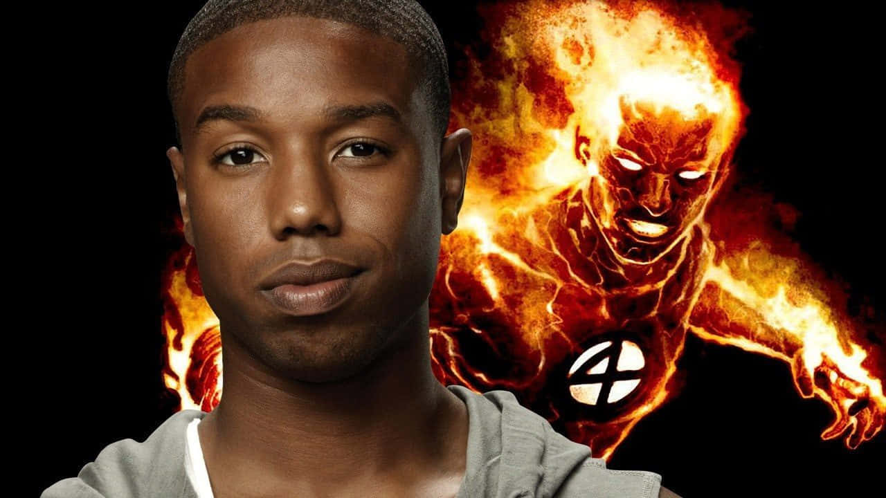 Johnny Storm Human Torch Transformation Wallpaper