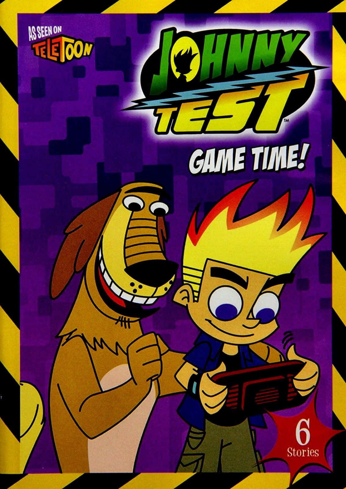 Johnny Test with Dukey, the awesome duo in action! Wallpaper