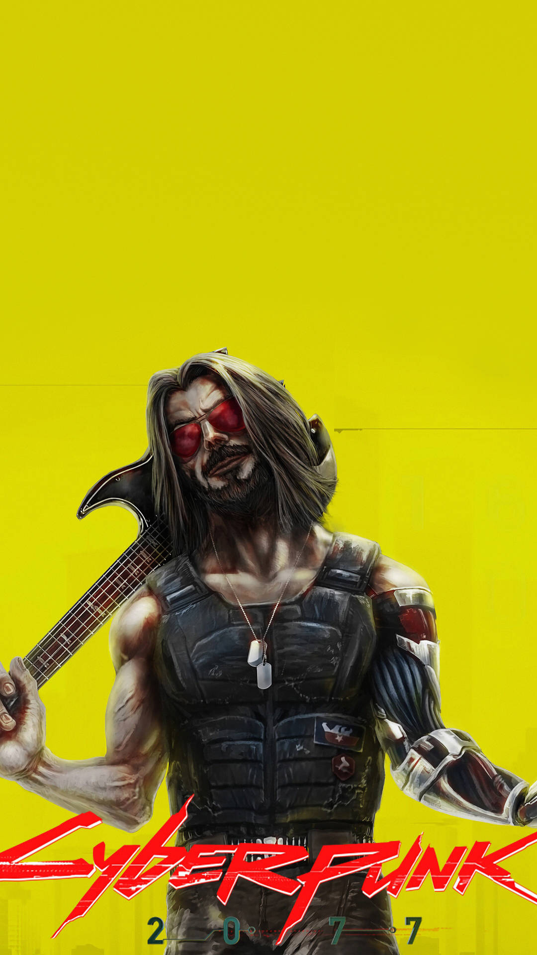 Johnny With Guitar Cyberpunk 2077 Iphone