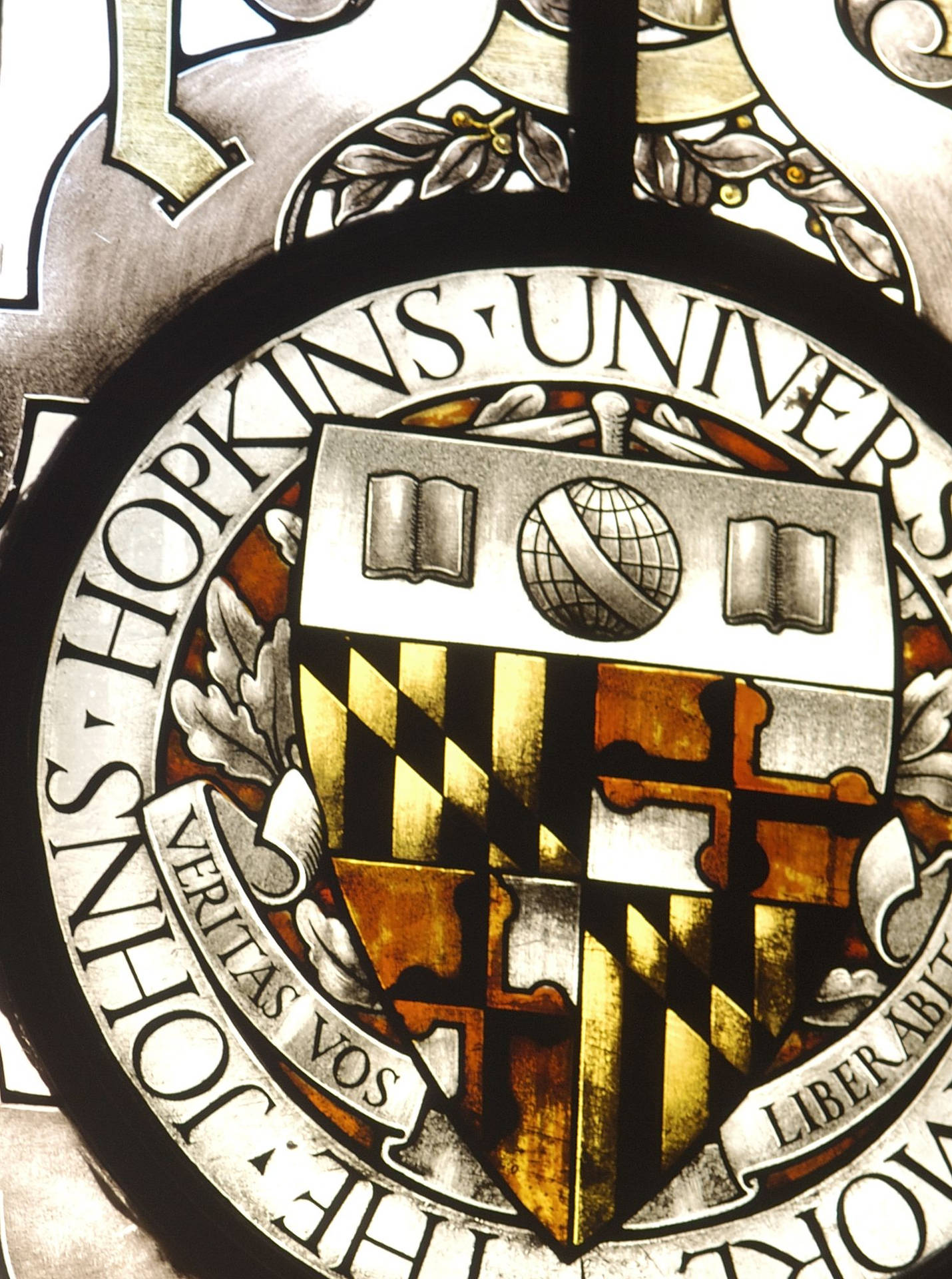 Johns Hopkins University Stained Glass Wallpaper