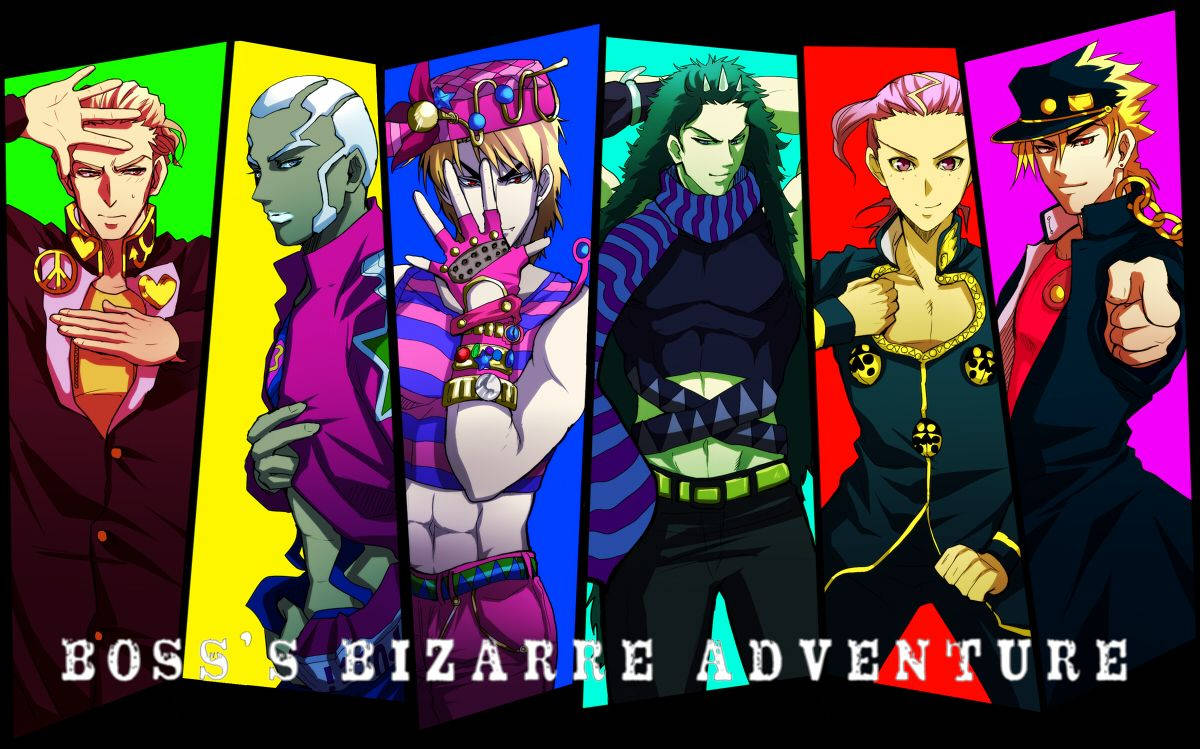 Jojo Bizarre Adventure Bosses Background