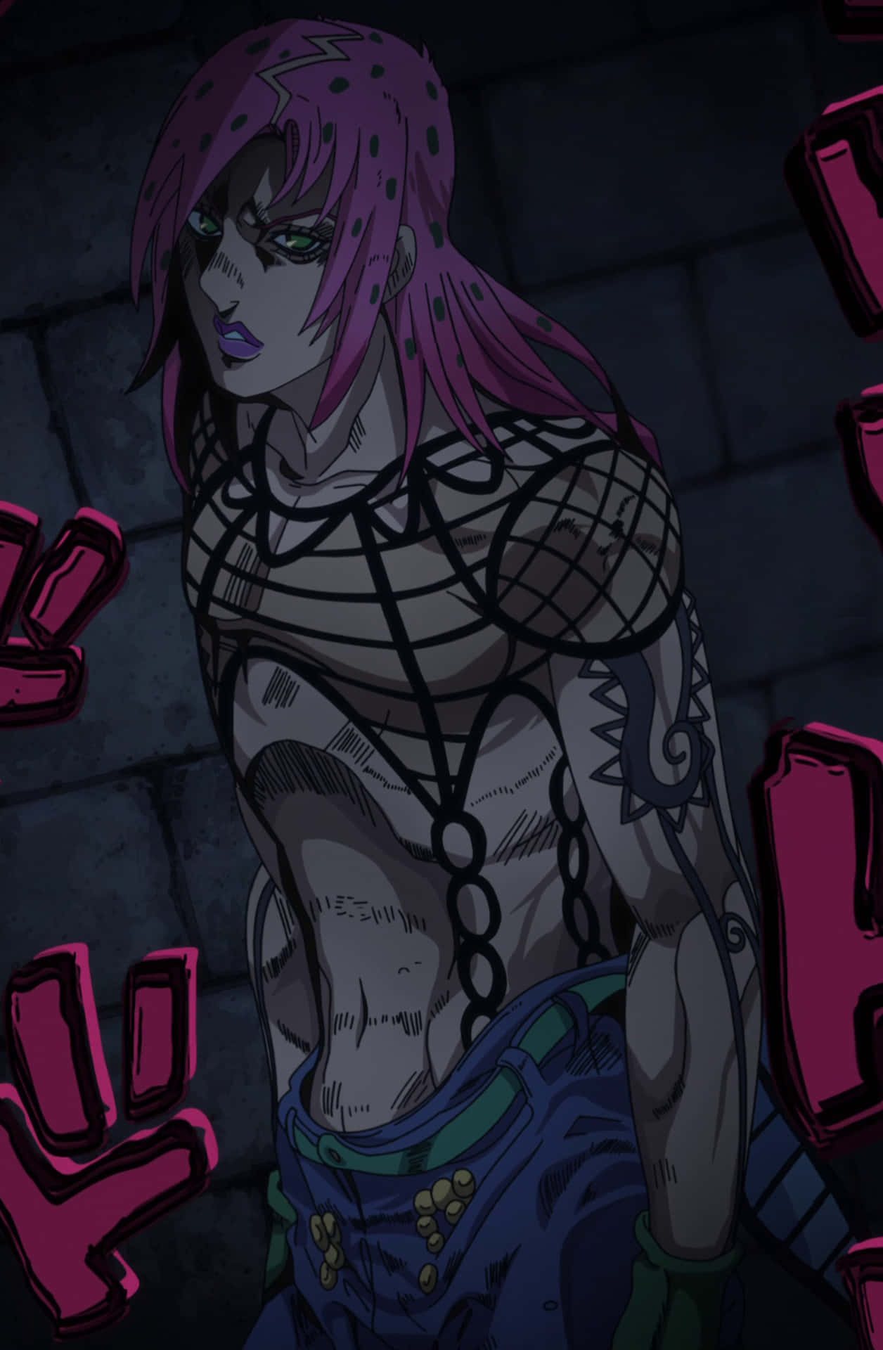 "The ever- scheming and cunning Diavolo, leader of the powerful mafia Passione." Wallpaper