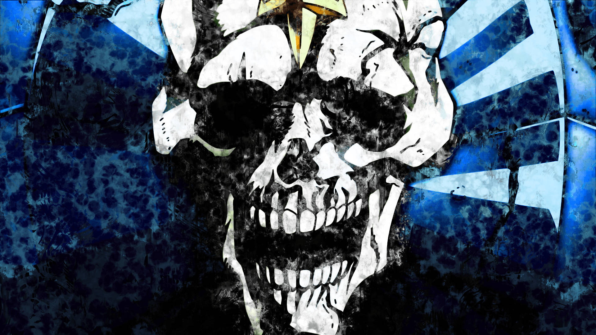 Jojo Bizarre Adventure Sheer Heart Attack Skull Background