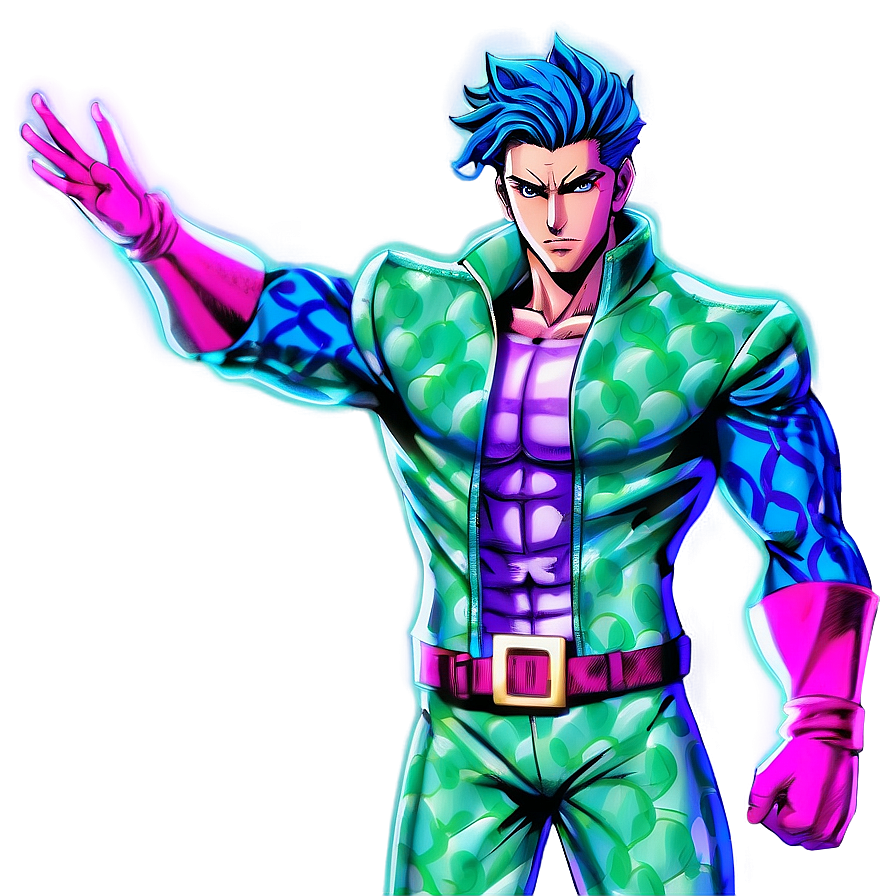 Download Jojo Character Art Png Lwh93 | Wallpapers.com