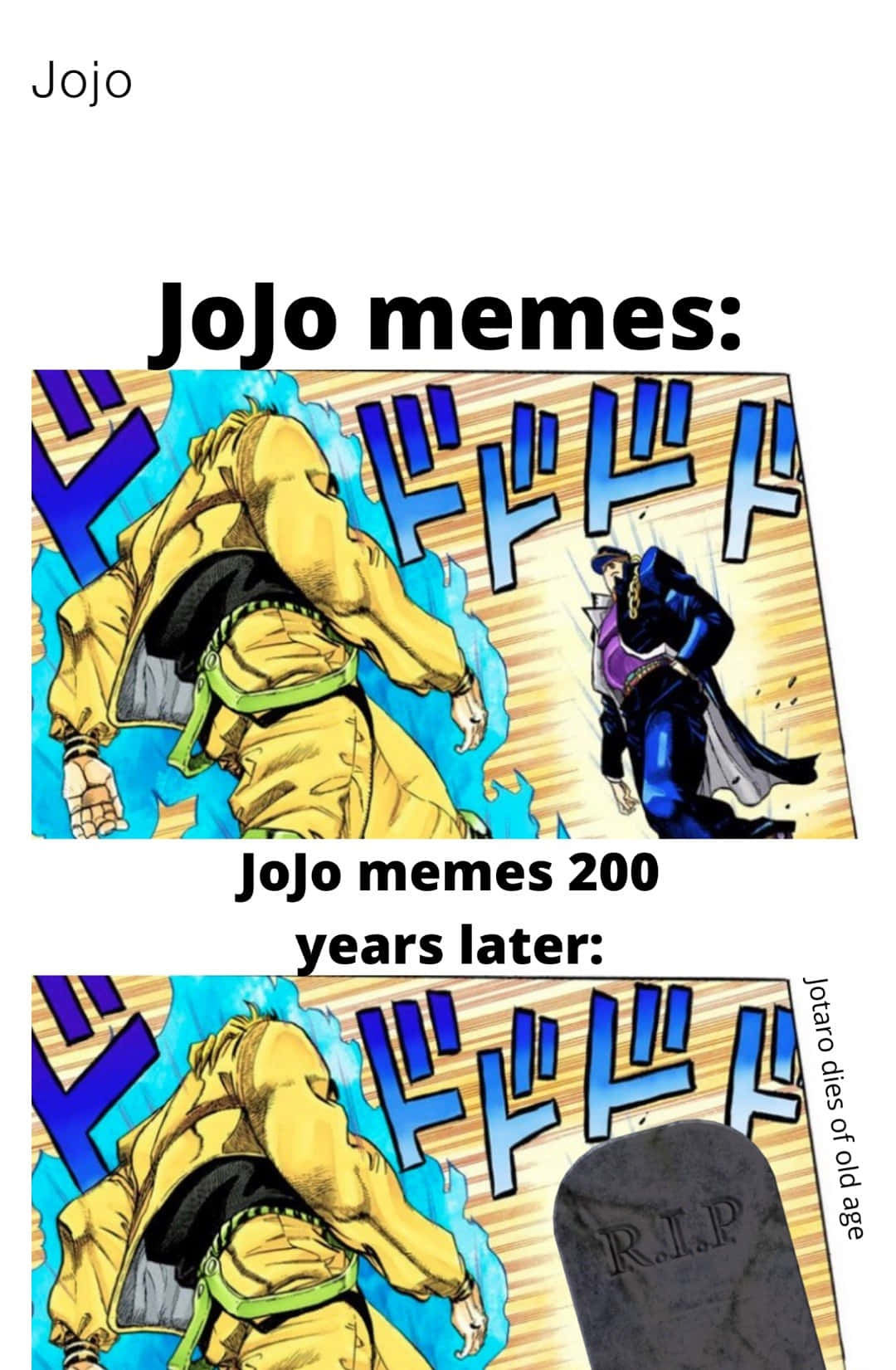 Memes sobre JJBA  Jojo bizzare adventure, Jojo memes, Jojo's bizarre  adventure