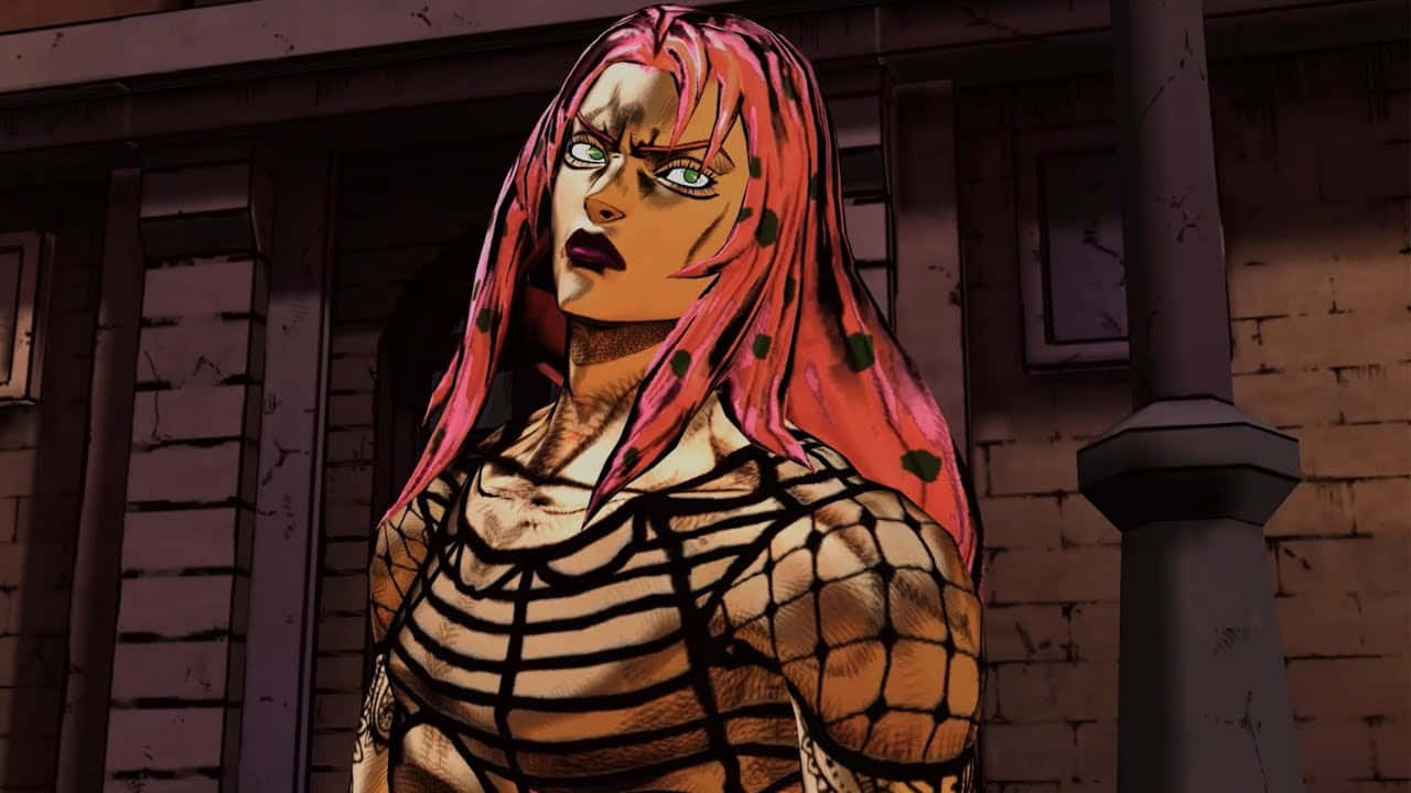 Diavolo, the Villain of Jojo's Bizarre Adventure: Golden Wind Wallpaper