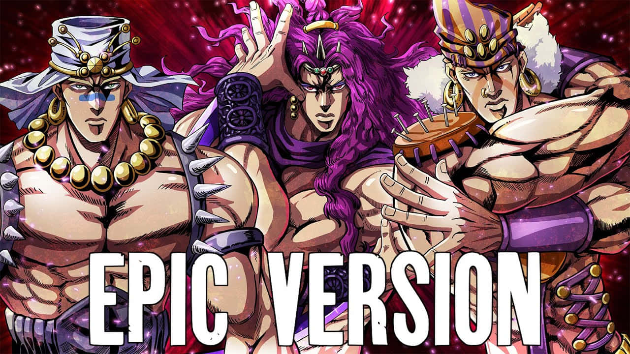 Download Kars, the Ultimate Lifeform in a powerful pose from Jojo's Bizarre  Adventure Wallpaper