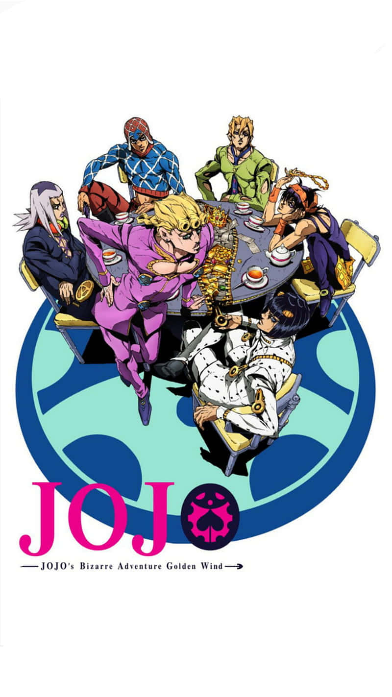 Jonathanjoestar (a Sinistra) E Dio Brando (a Destra) Si Sfidarono In Una Battaglia Epica Nella Serie Anime Jojo's Bizarre Adventure.
