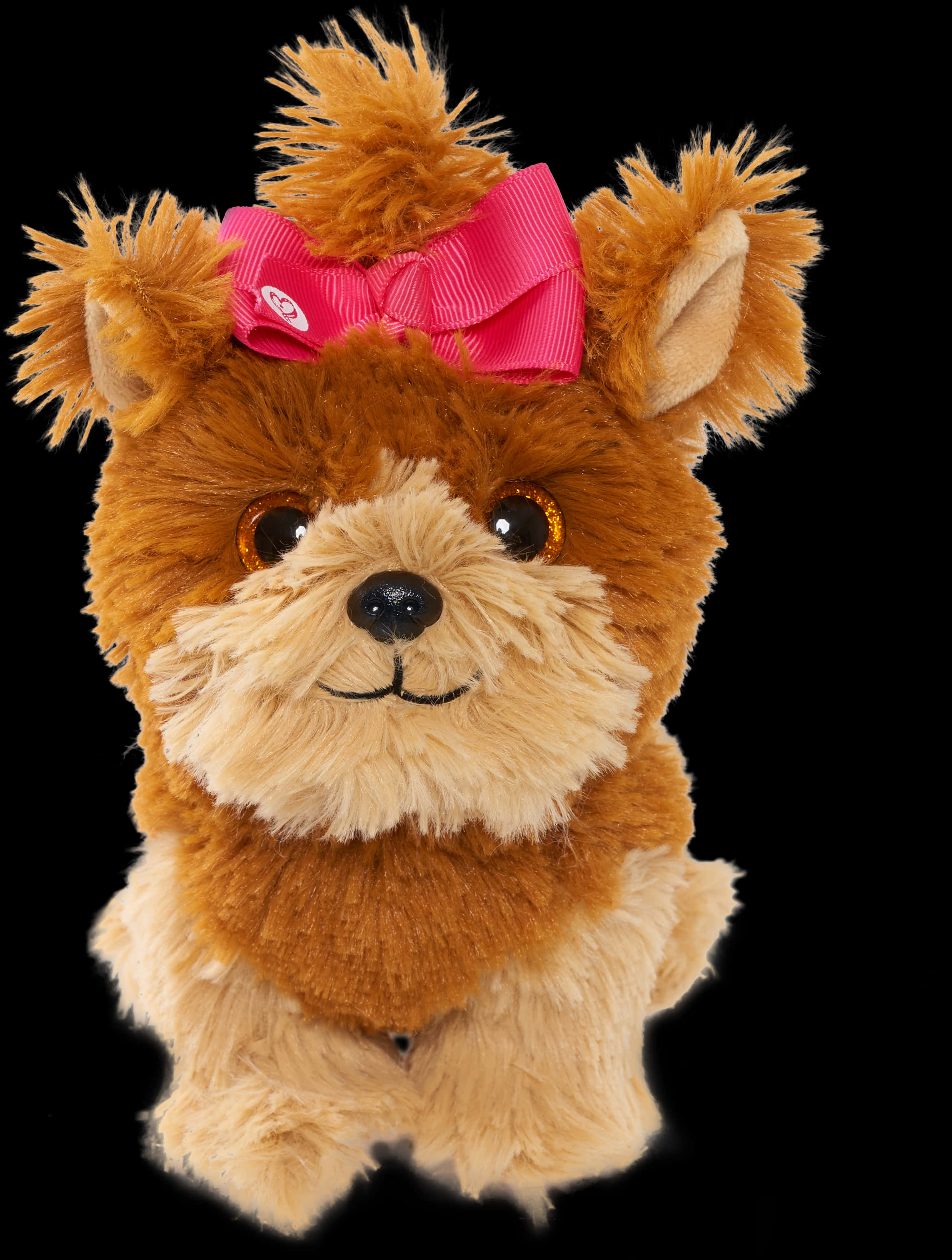 Download Jojo Siwa Inspired Bow Dog Plush Toy | Wallpapers.com