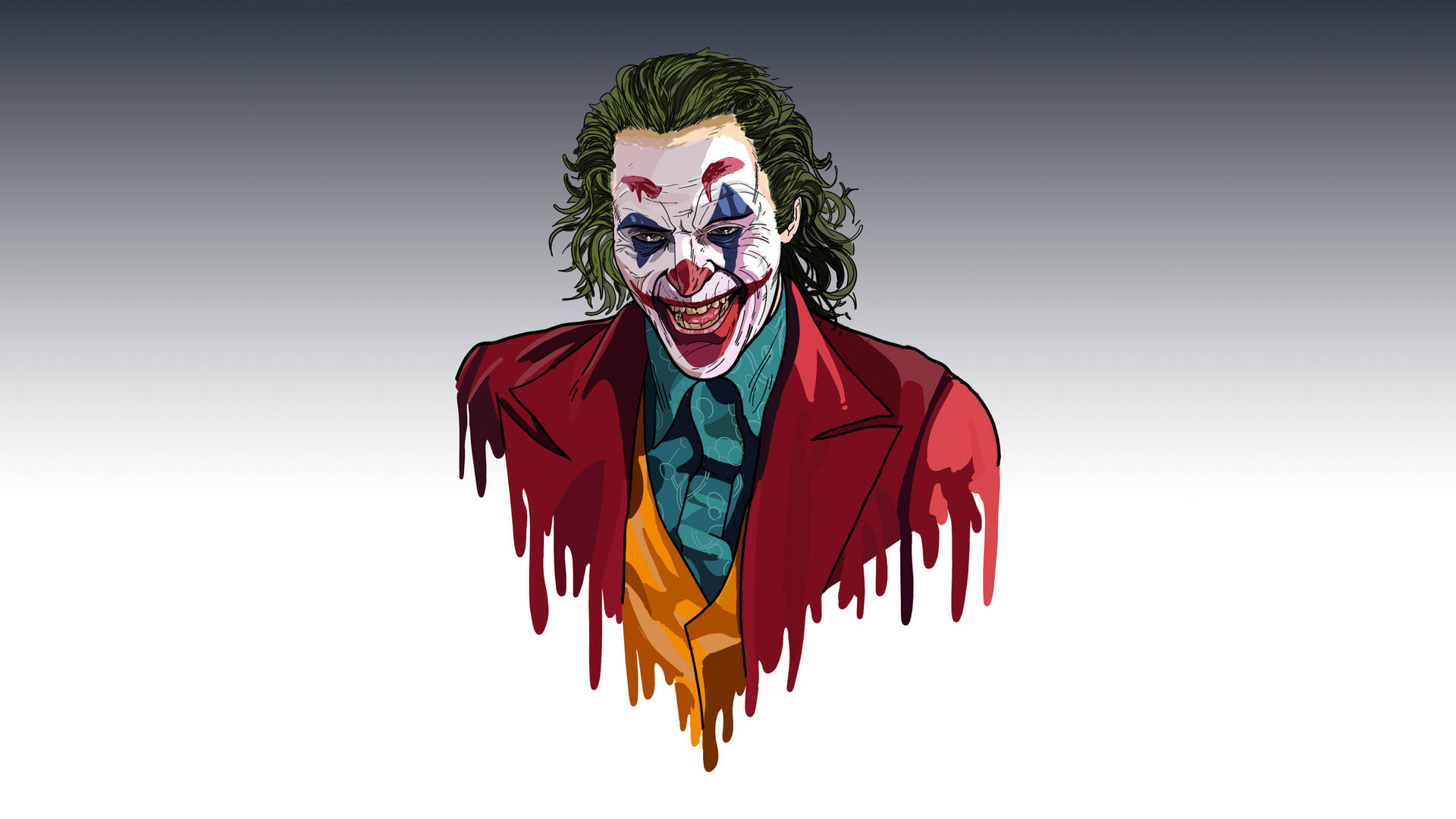 Joker 2019 bust sketch wallpaper