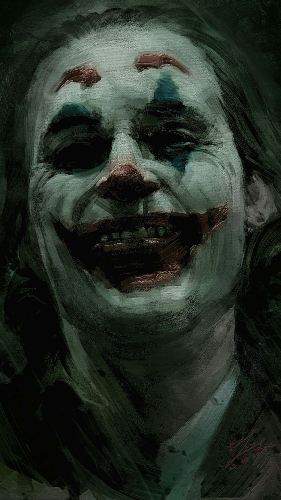 Joker Æstetisk 1440 X 2560 Wallpaper