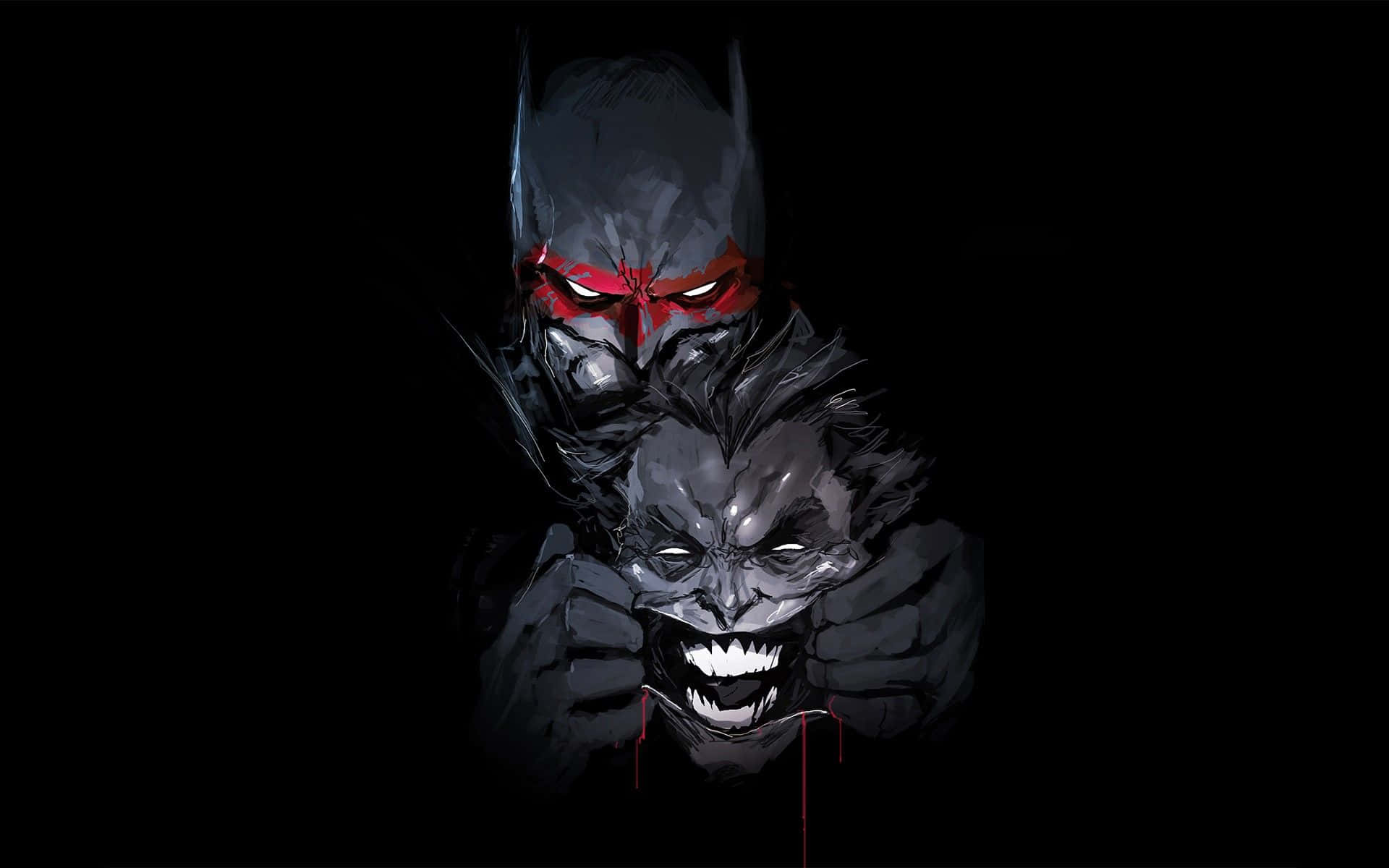 Joker Art: A Dark Visual Masterpiece Wallpaper