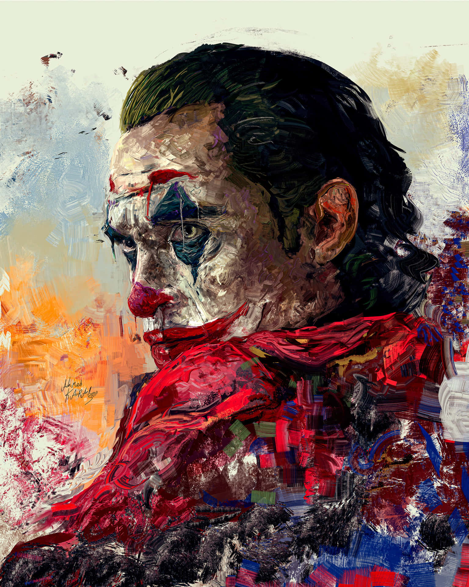 Mesmerizing Joker Art - The Prince of Madness Returns Wallpaper