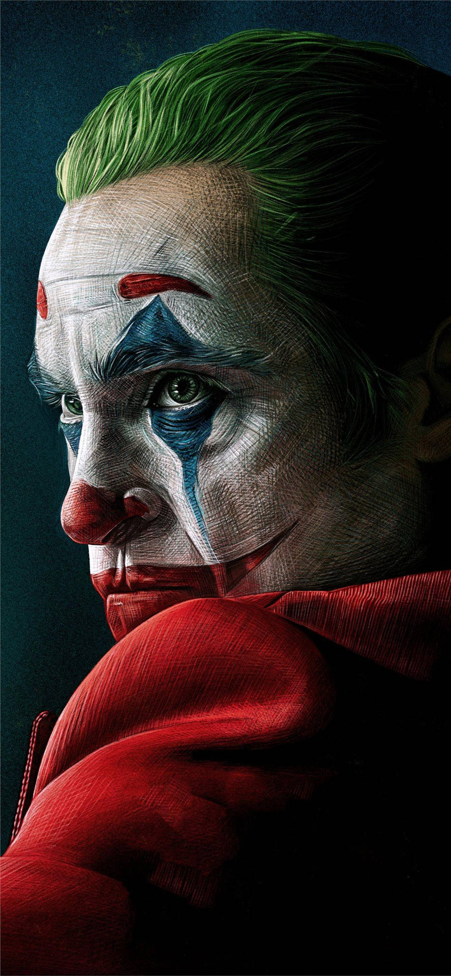 Joker Art iPhone 11 Pro Max Wallpaper