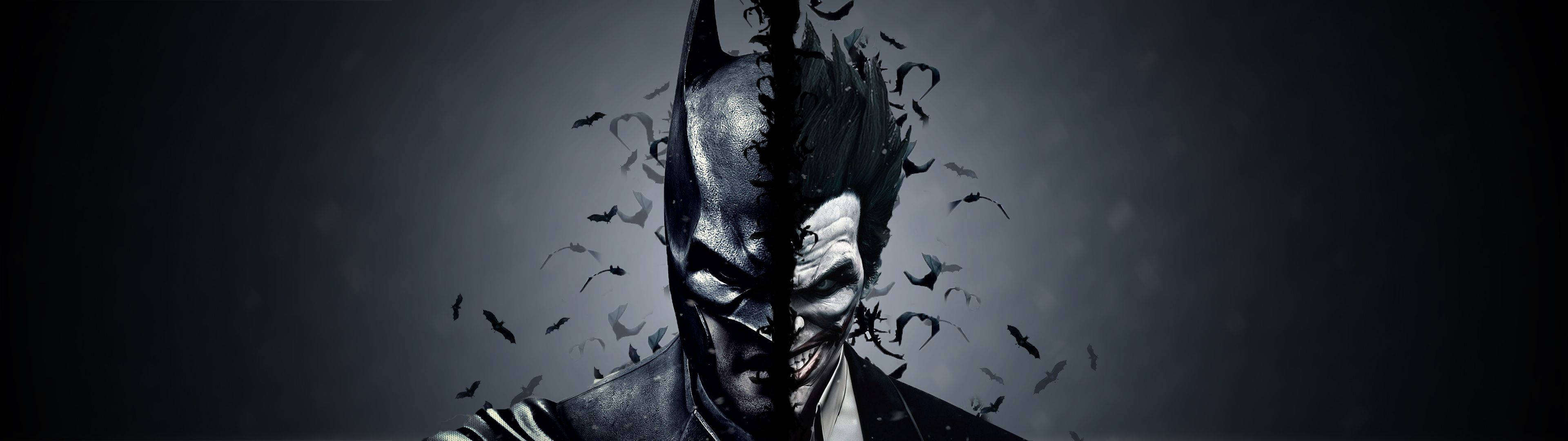 Joker Batman Dual Monitor Picture