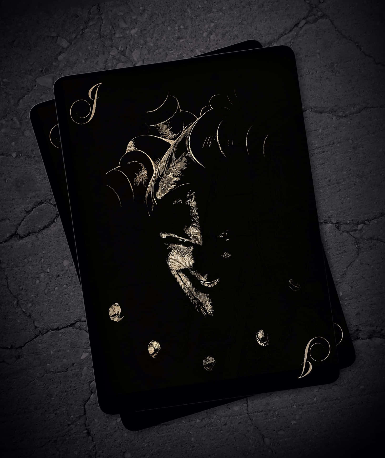 Mysterious Joker Card Wallpaper Wallpaper