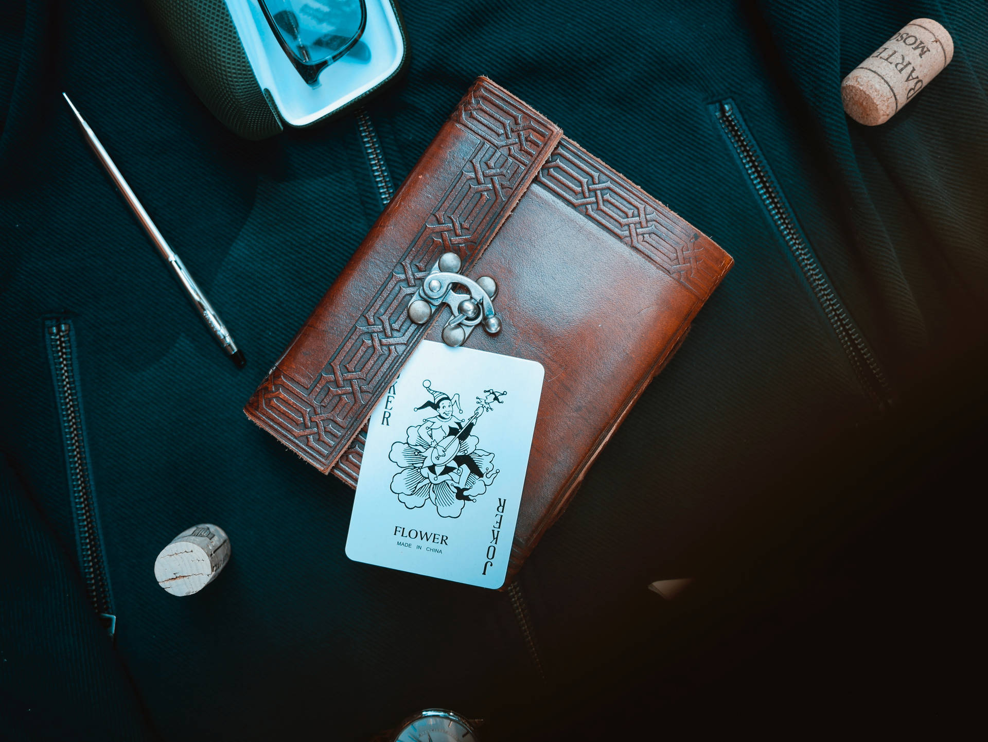 Joker Card And Wallet