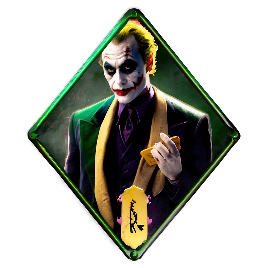 Joker Card Design Png 4 PNG