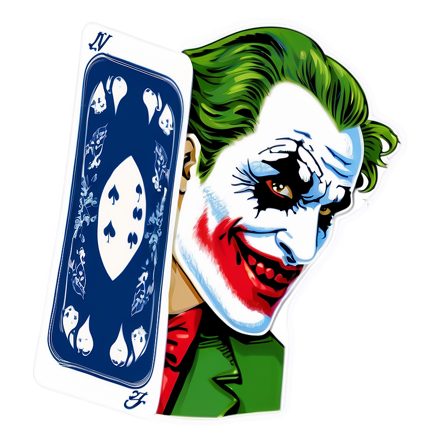 Download Joker Card Design Png Hhw64 | Wallpapers.com