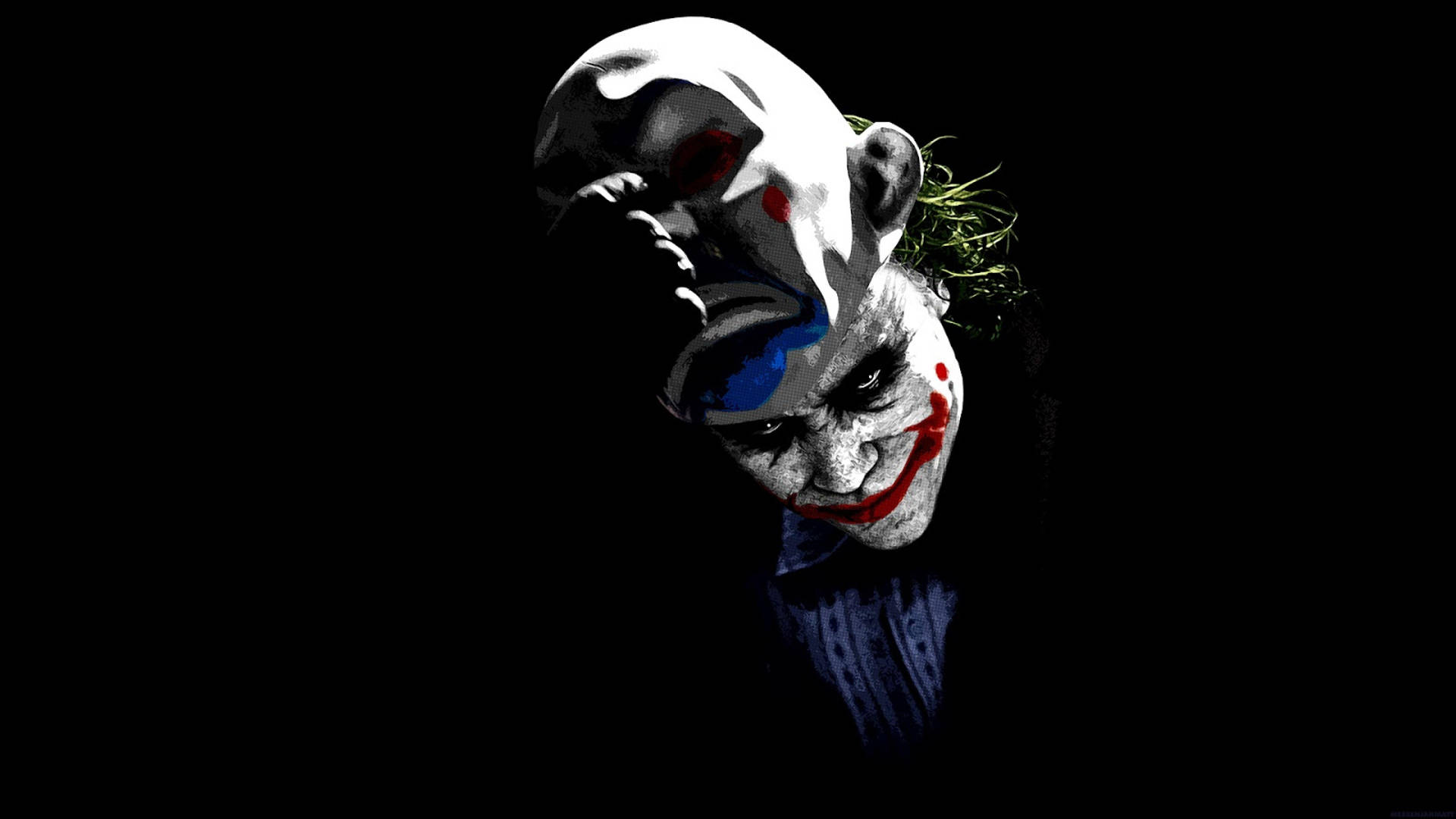 Joker Clown Mask 4k Ultra Hd Wallpaper