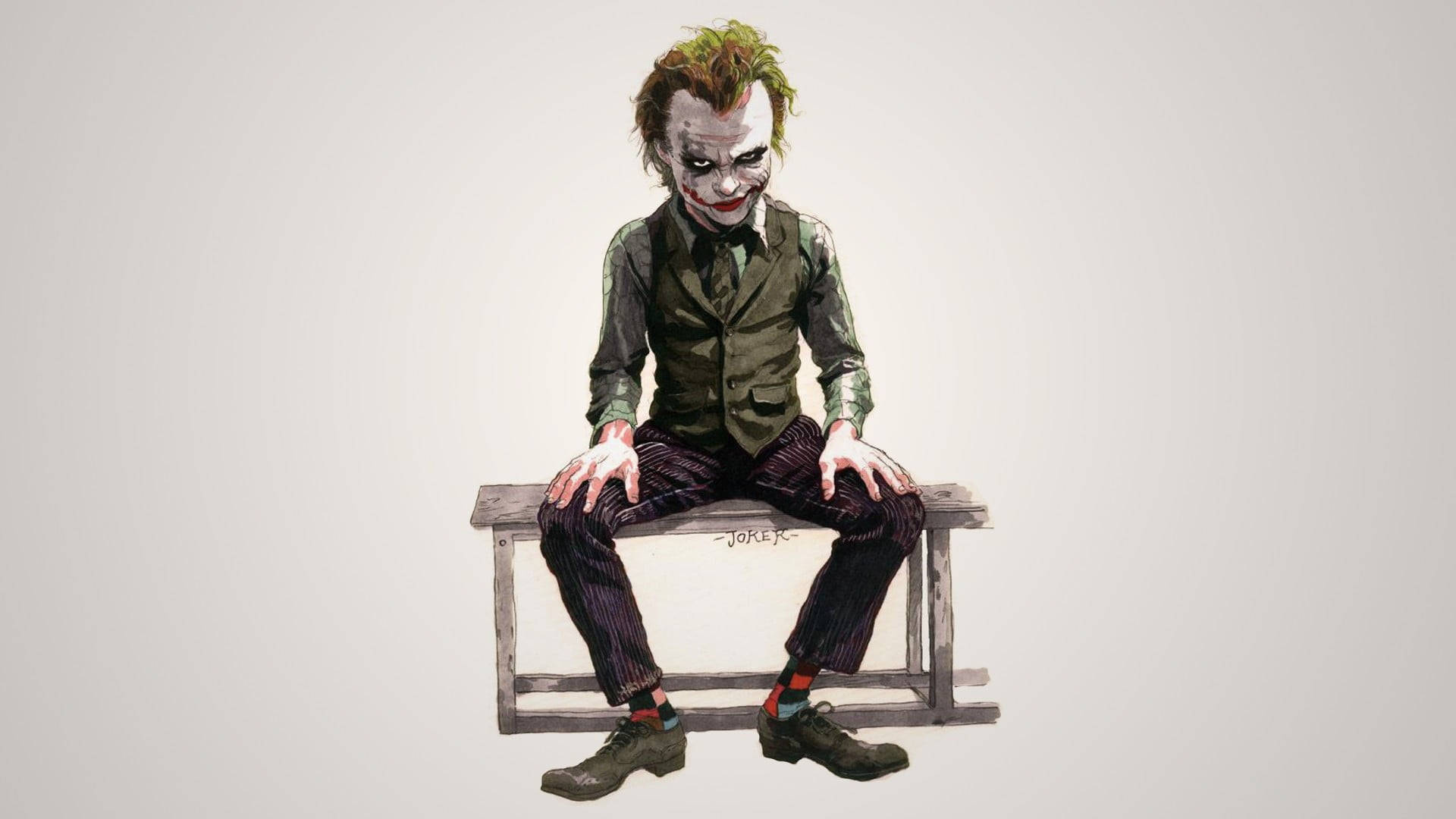 Joker Drawing Dark Knight Rises Wallpaper