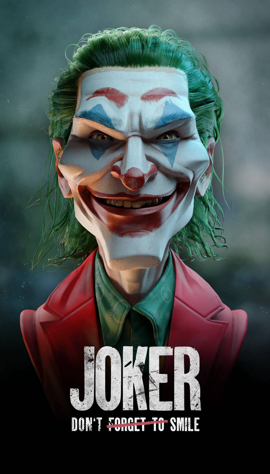 Joker Drawing Don't Forget To Smile Wallpaper