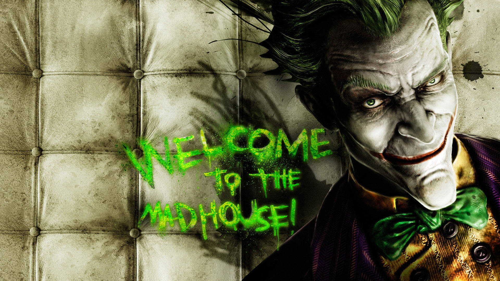 Joker Drawing Madhouse Wallpaper