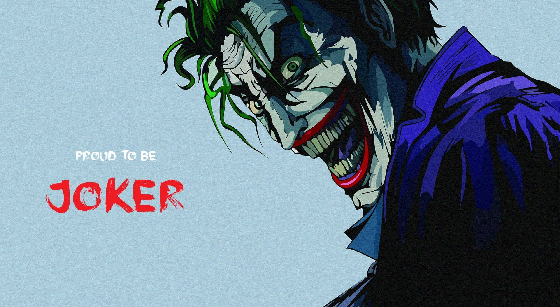 Joker Drawing Proud Wallpaper