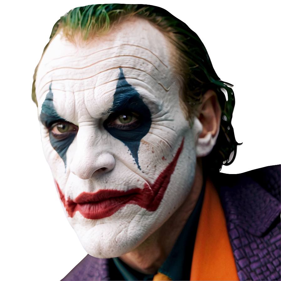 Download Joker Face Close-up Png 61 | Wallpapers.com