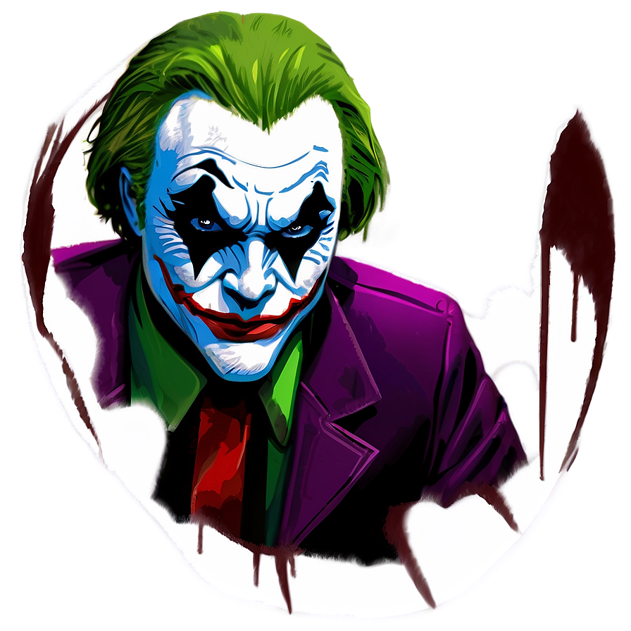 Download Joker Illustration Png 27 | Wallpapers.com