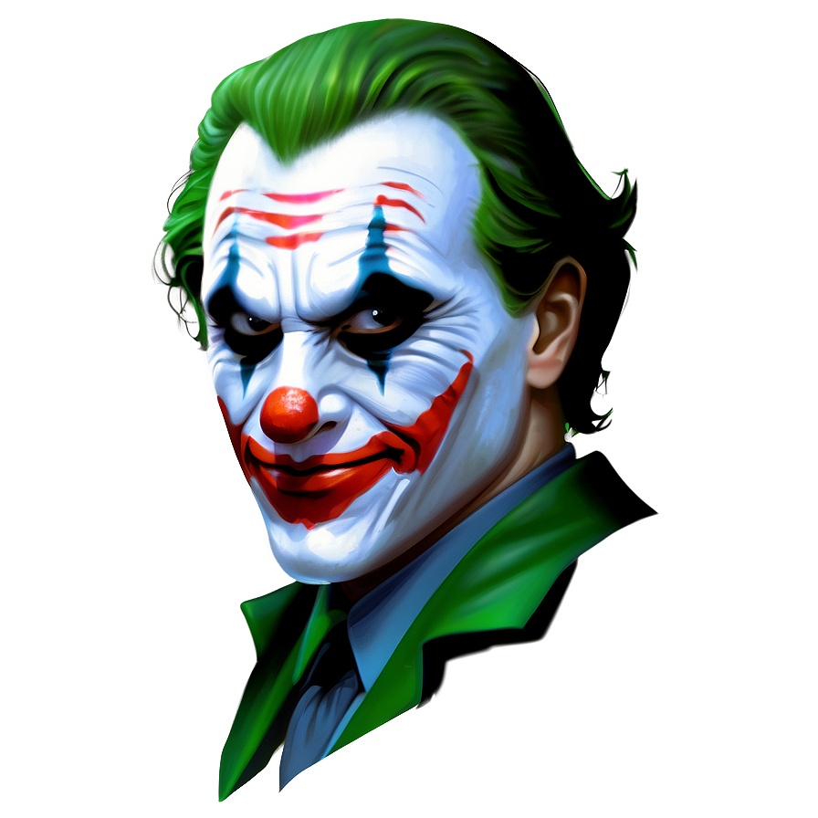 Joker Illustration Png Rij PNG