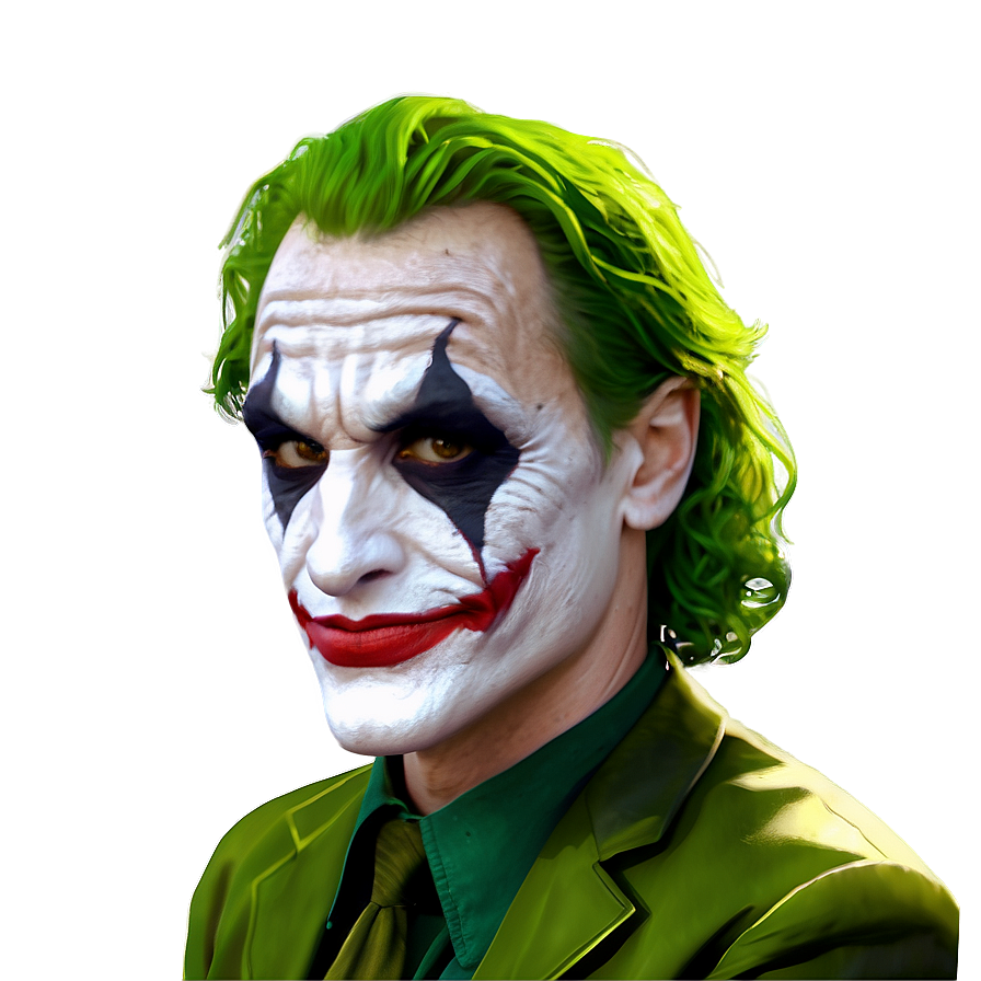 Joker In Gotham Png Obq PNG