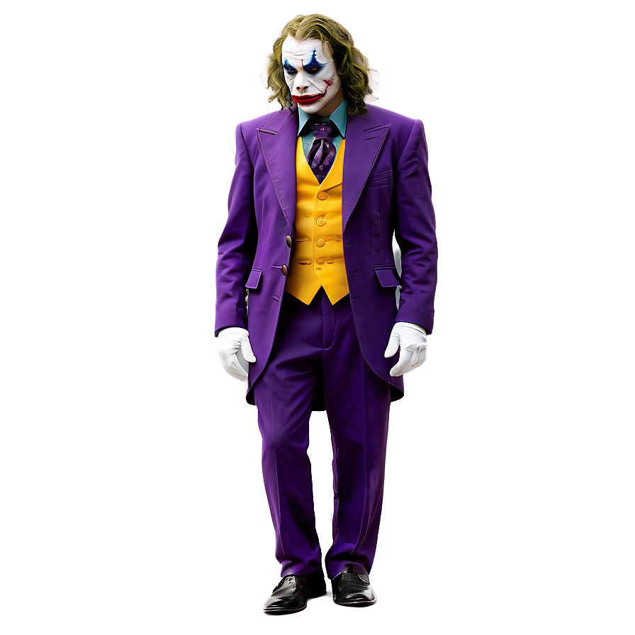 Download Joker In Suit Png Efy | Wallpapers.com