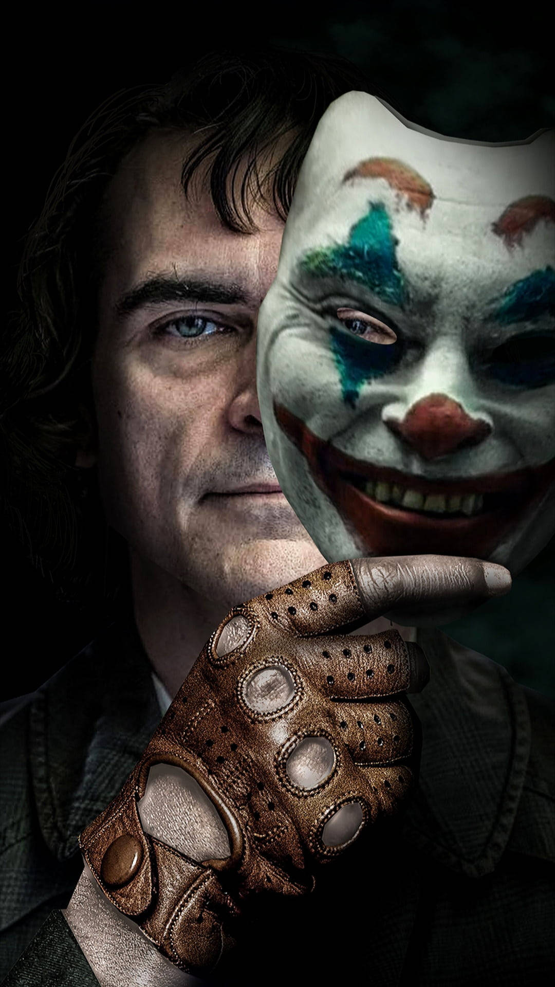 Joker Joaquin Phoenix Male Face Wallpaper