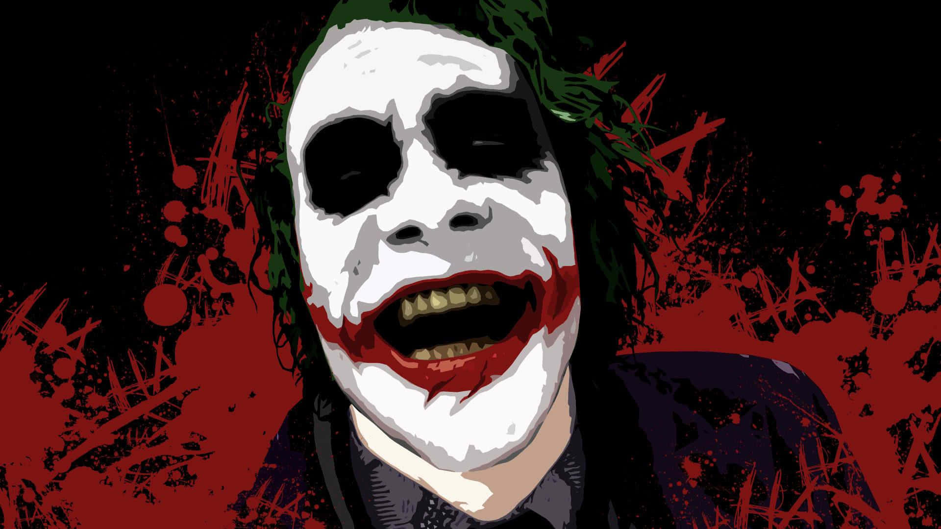 Joker's Infectious Laugh Wallpaper