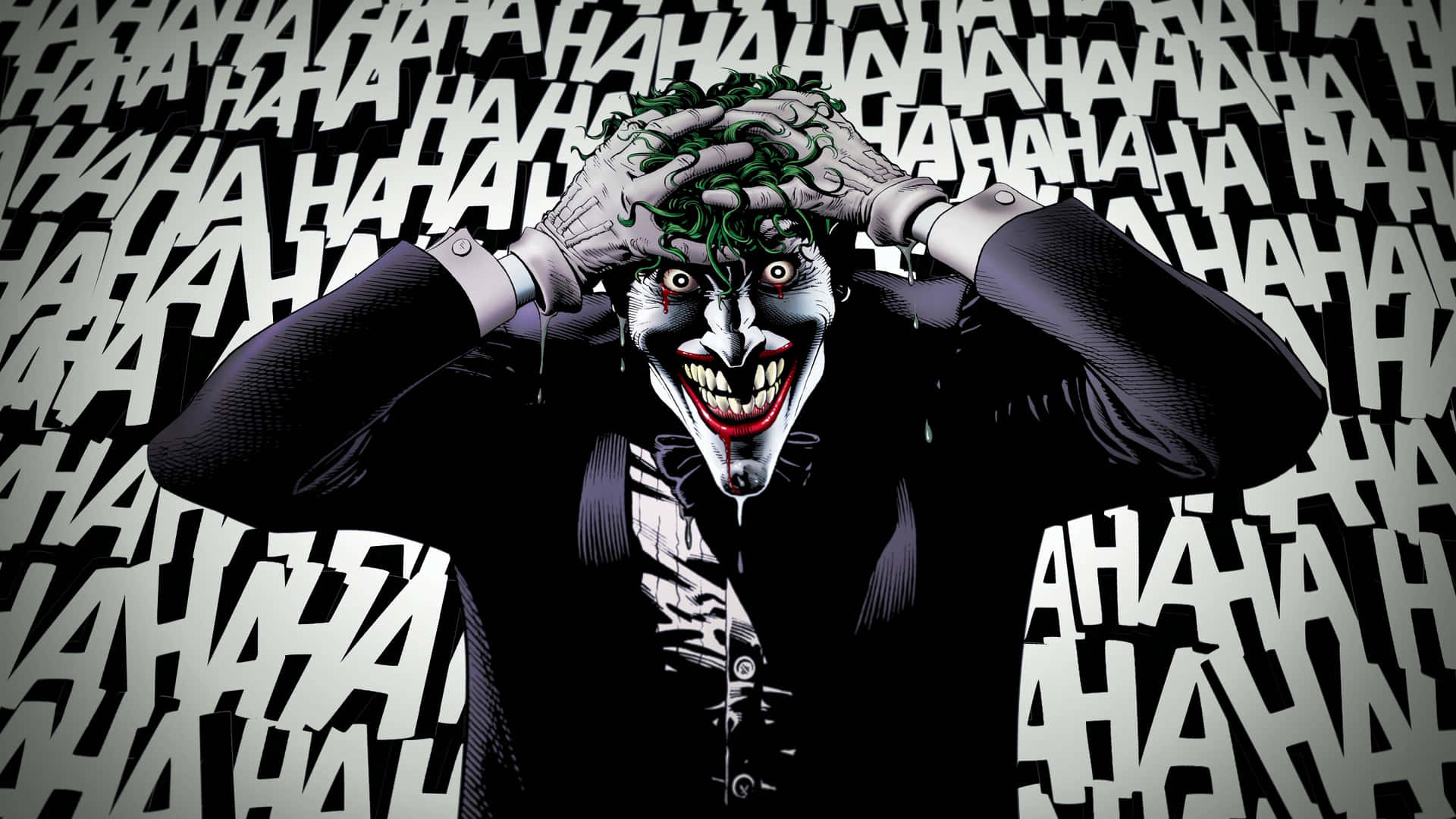 The Sinister Laugh of the Joker Wallpaper