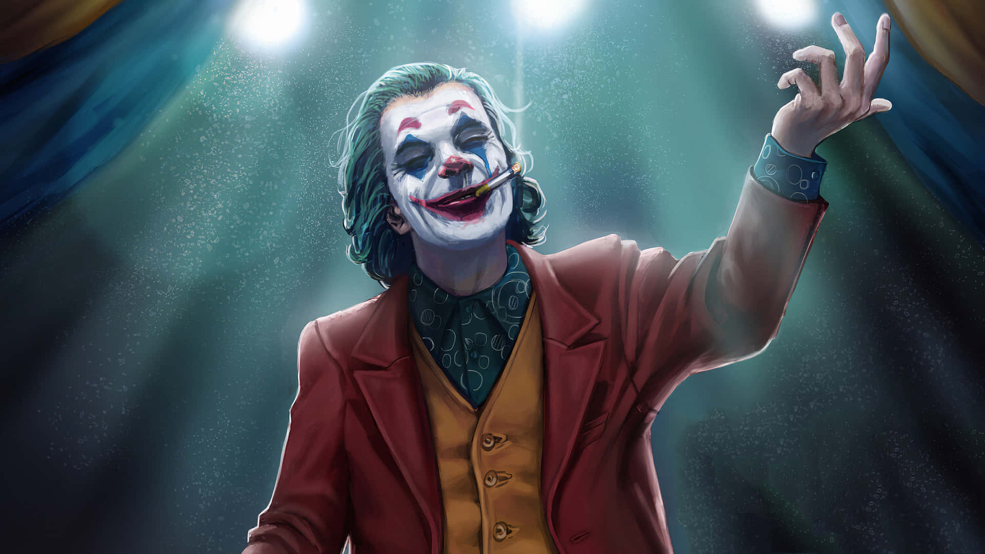 Sumérgeteen El Lado Oscuro Con La Icónica Máscara Del Joker.