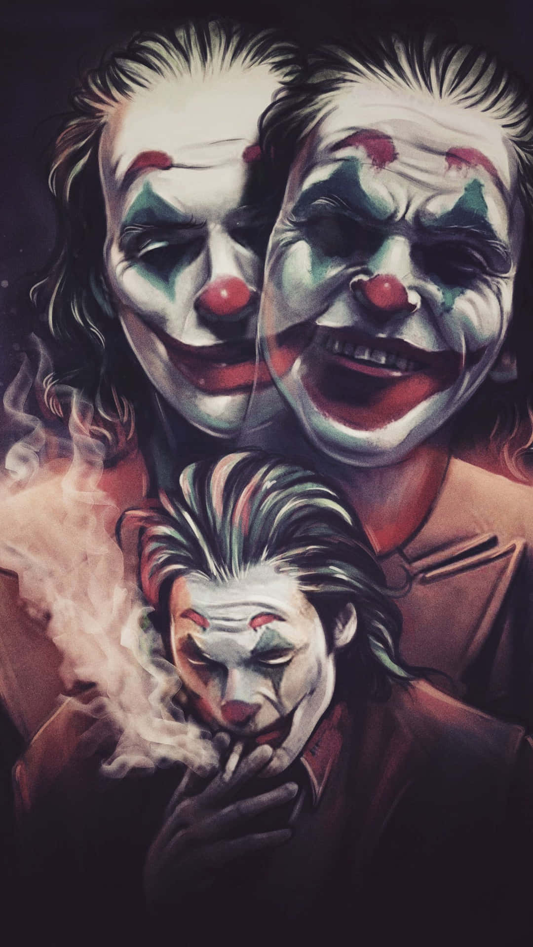 "Wear a smile, wear a Joker mask!"