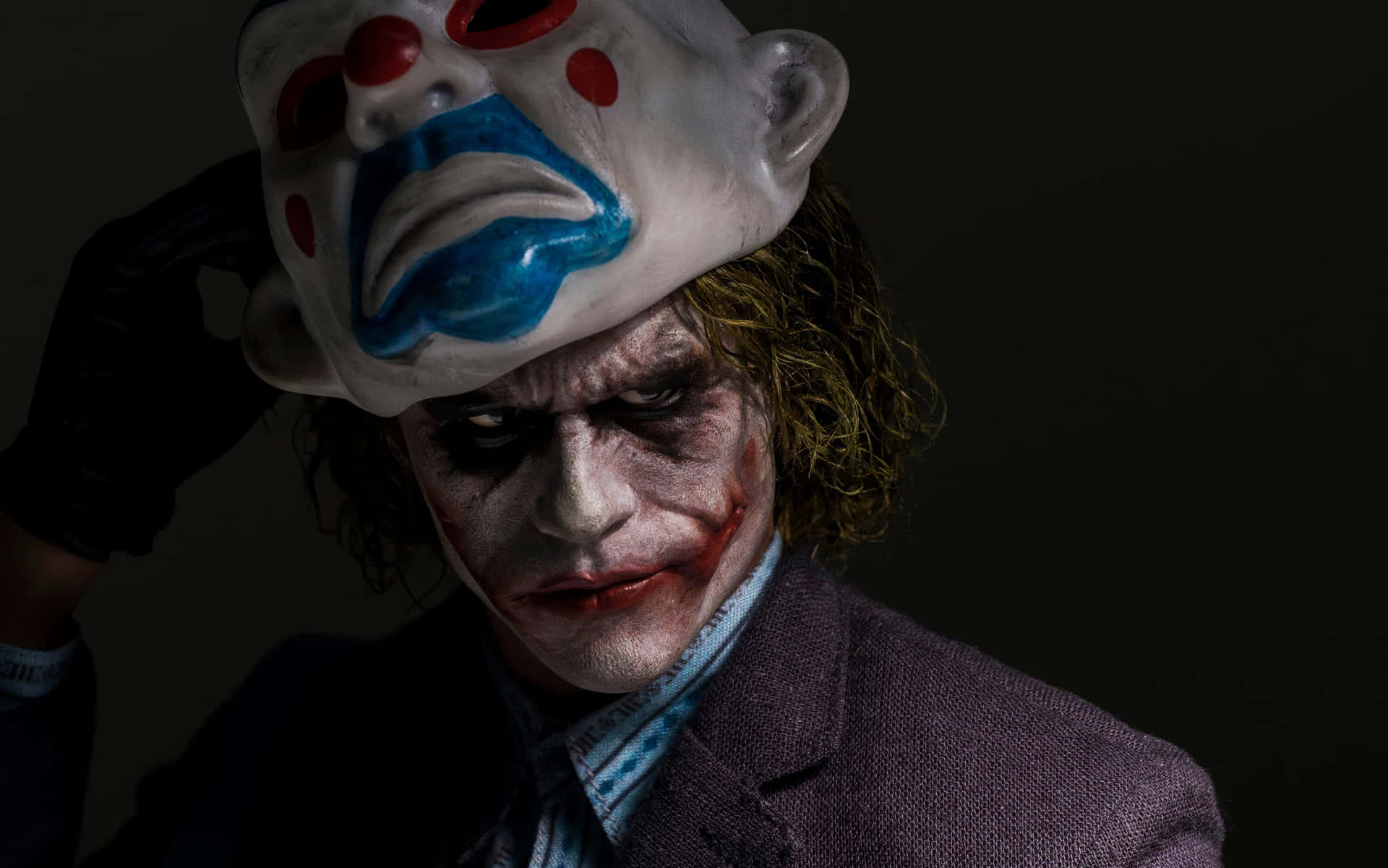 Máscaradel Joker Por Sassy Hd Wallpaper.