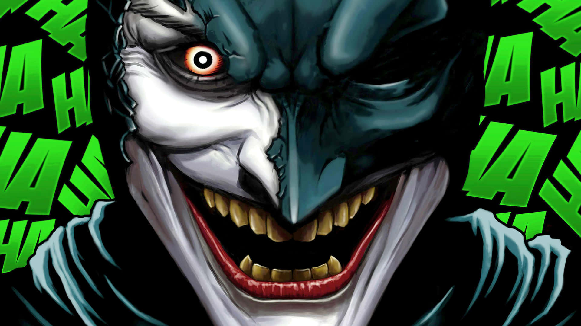 Máscaradel Joker Impactante Para Un Disfraz Realmente Intimidante