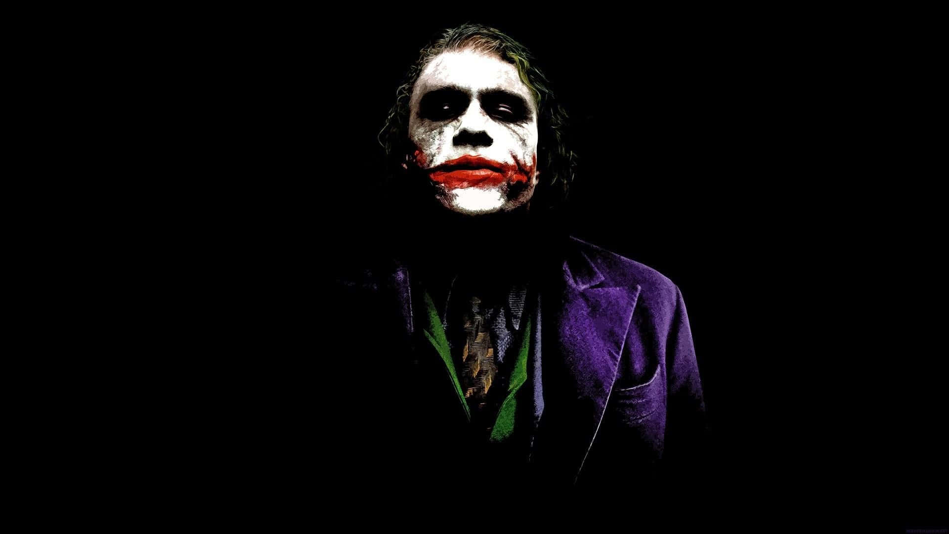 Herumalberndie Ikonische Joker-maske