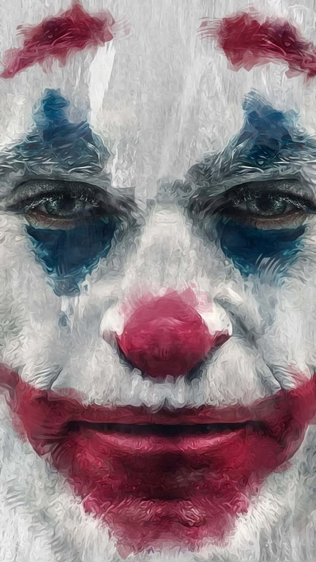 Joker Painting: A Splash of Chaos Wallpaper
