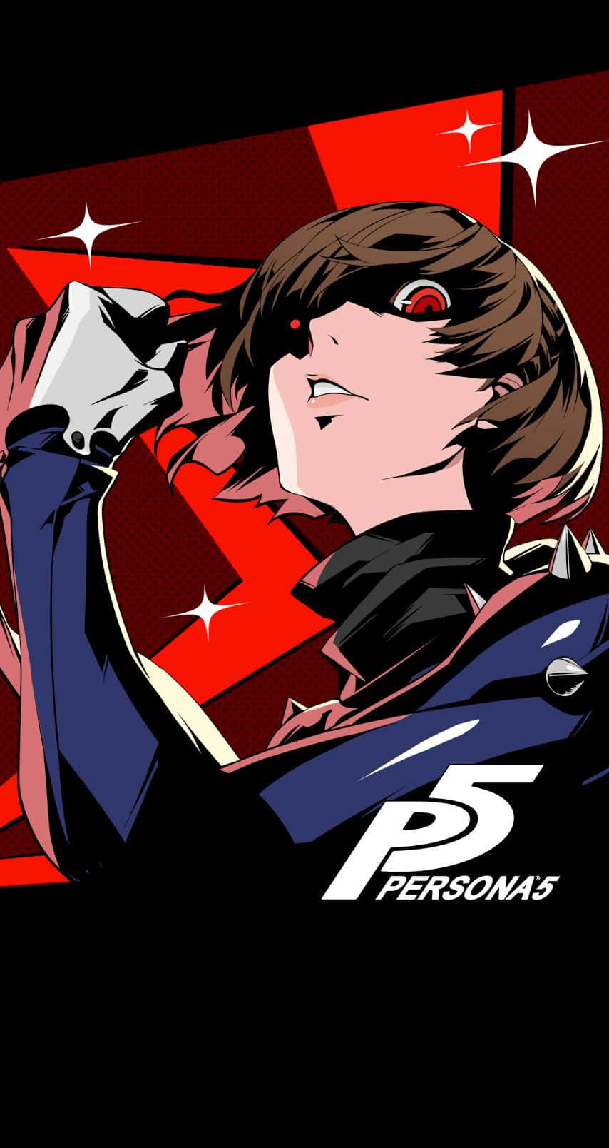 "Take Control of Your Destiny with Joker Persona 5" Wallpaper