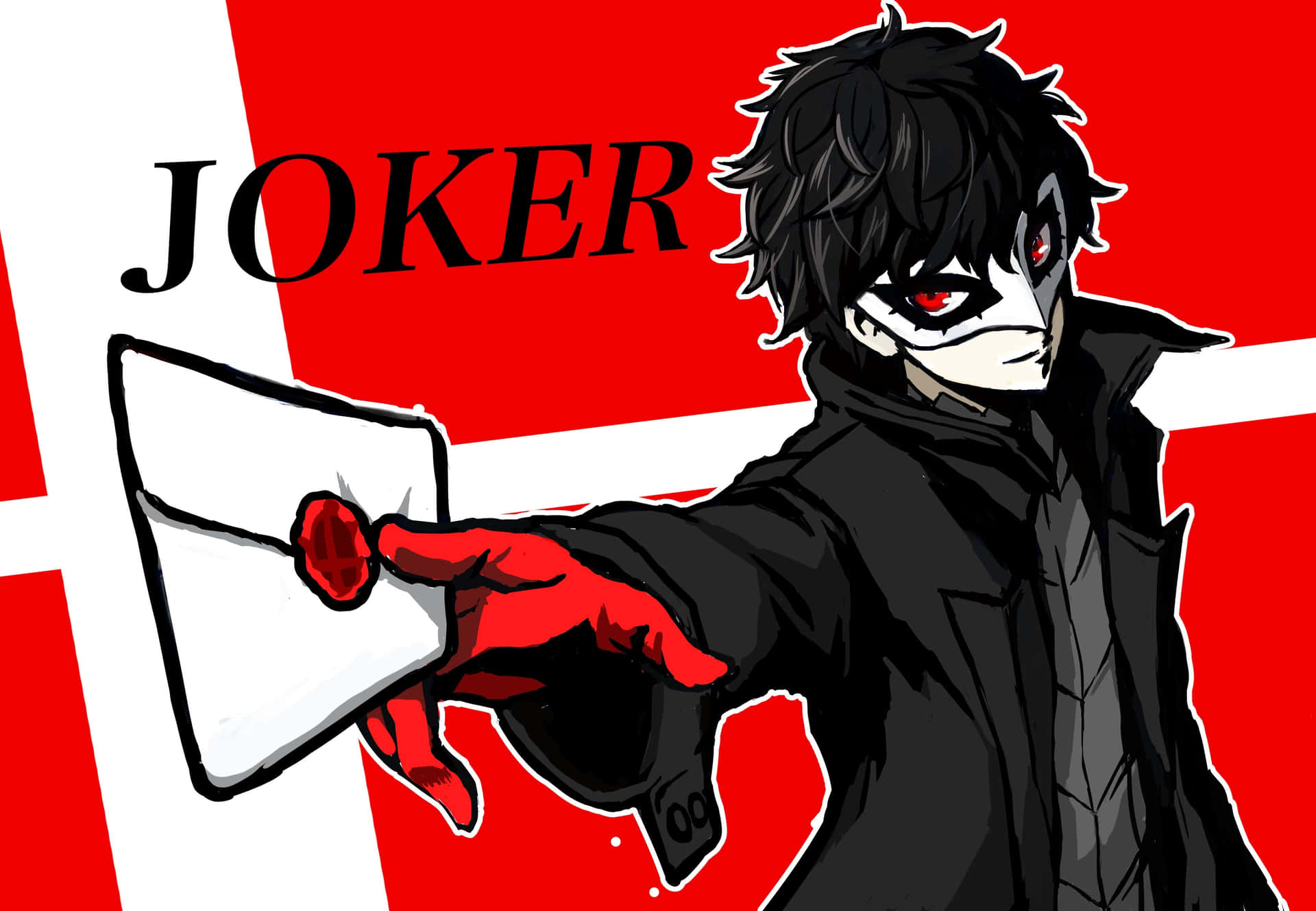 Joker Persona 5 Envelope Wallpaper