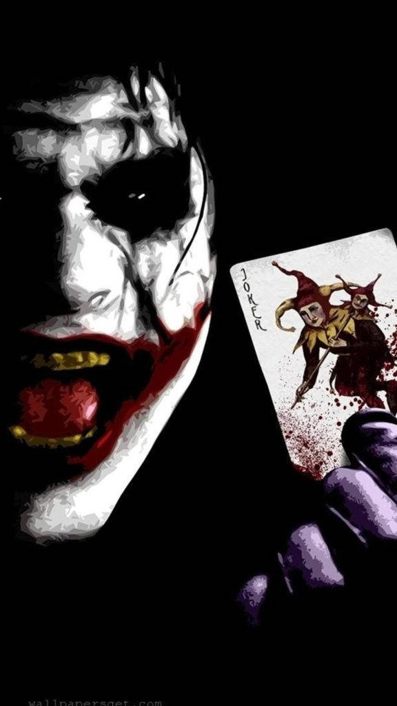 Jokerhandy Unheimliches Gesicht Wallpaper