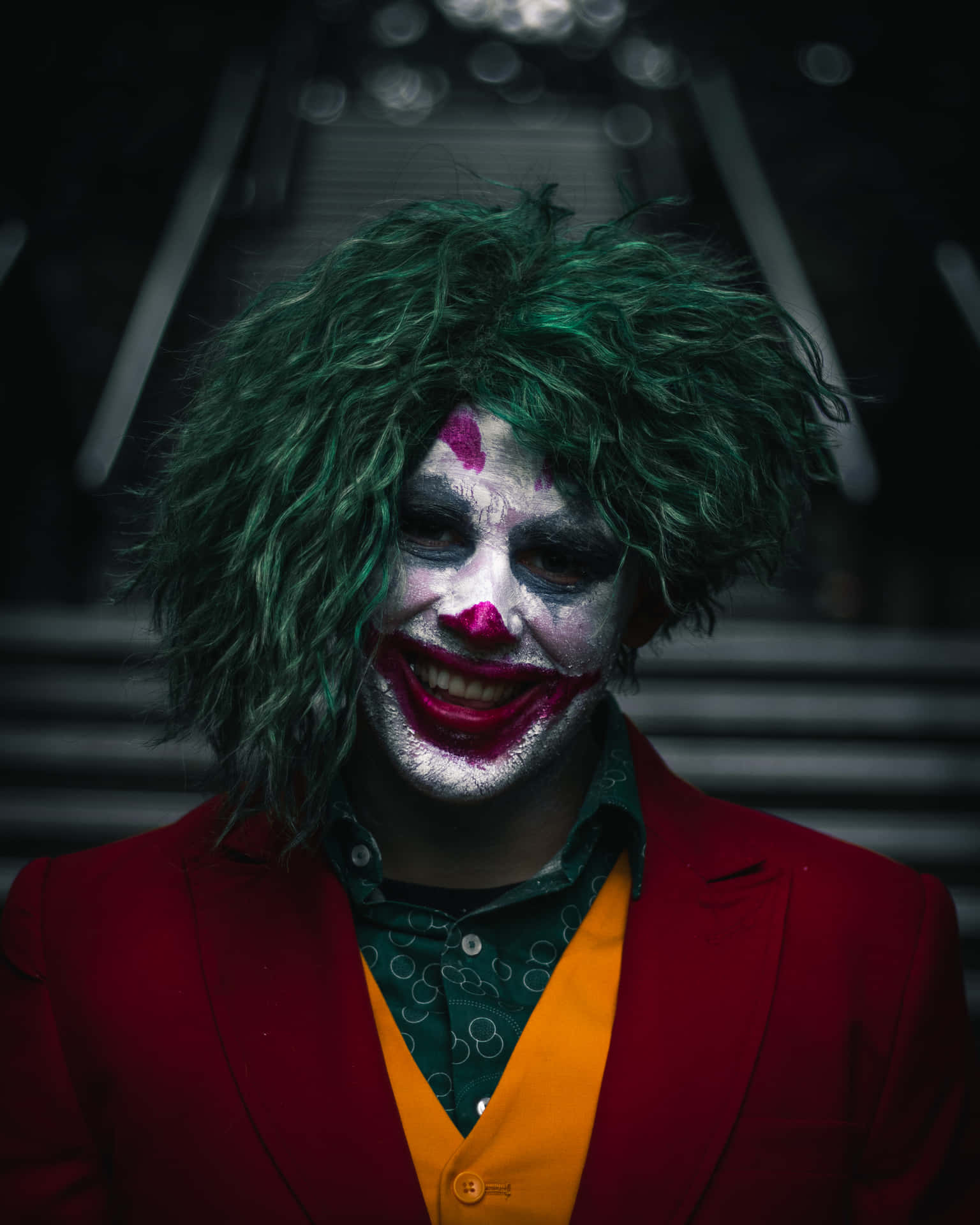 Bildlachender Joker